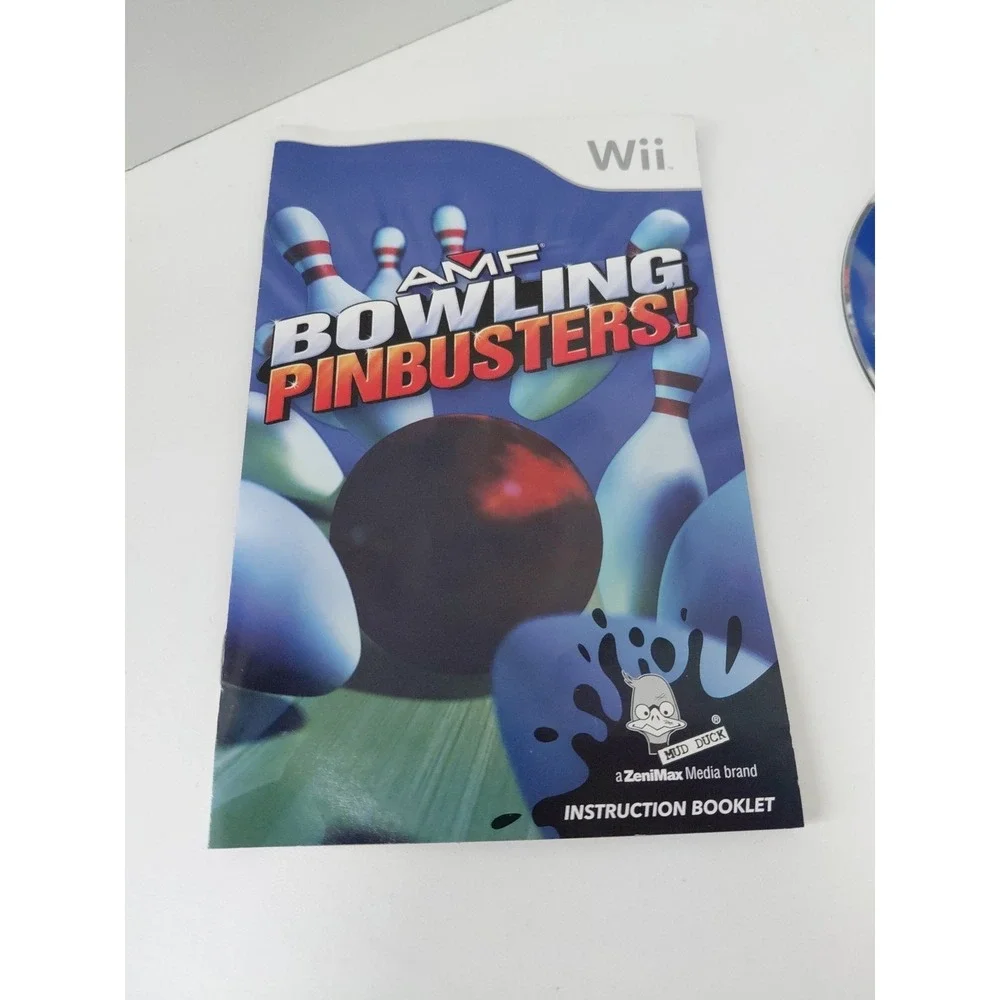 AMF Bowling Pinbusters! - Nintendo Wii 2007 Game CIB